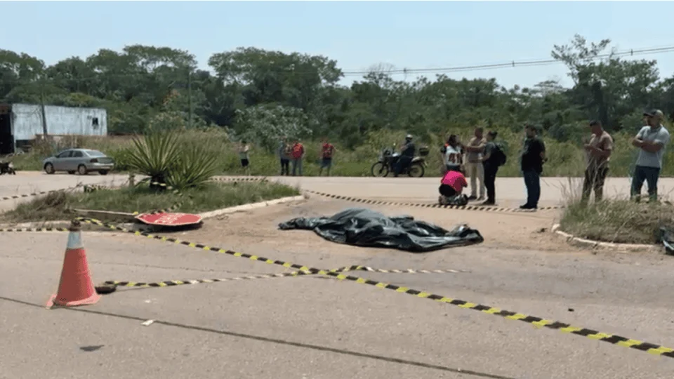 Jovem morre em grave acidente de moto na BR-364, próximo ao aeroporto de Rio Branco