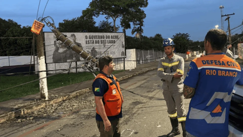 Temporal causa 9 ocorrências em Rio Branco e Defesa Civil alerta para novos episódios