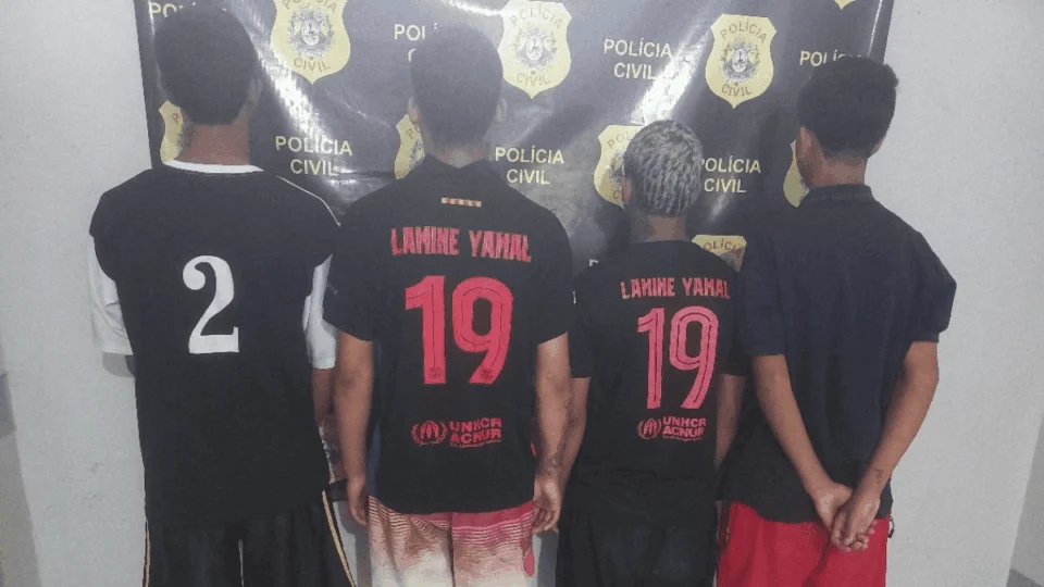 Polícia Civil apreende quatro adolescentes suspeitos de assalto no interior do Acre