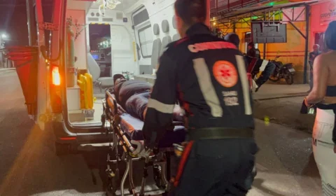 VÍDEO: Policial civil aposentado é baleado durante tentativa de assalto em Porto Velho