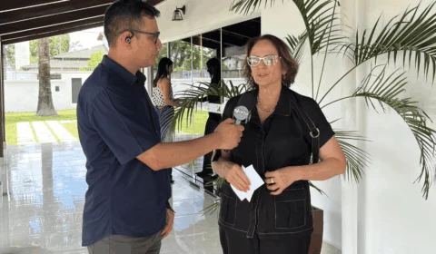 Em agenda no Acre, senadora Damares defende Eduardo Bolsonaro e culpa Lula por tarifas dos EUA