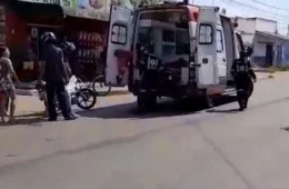 VÍDEO: Idosa fica em estado grave após colisão entre bicicletas elétricas em Porto Velho