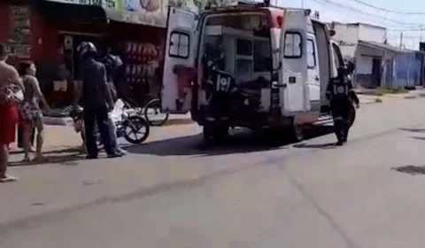VÍDEO: Idosa fica em estado grave após colisão entre bicicletas elétricas em Porto Velho