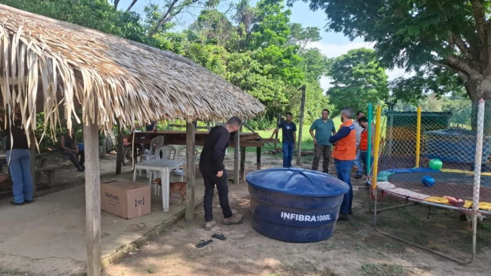 Comunidade de Bom Jardim recebe sistema inovador de abastecimento de água