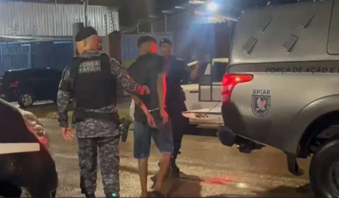 VÍDEO: Trio é preso após furtar motocicleta de homem que pescava no rio Madeira