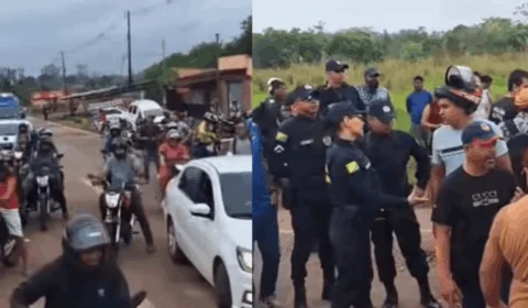 Moradores bloqueiam rodovia AC-40 no Acre em protesto por melhorias em Ramal