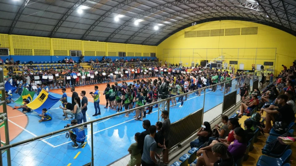 Copa Madeirão de Futsal 2025 reúne 90 equipes e mais de mil atletas no Ginásio Dudu, em Porto Velho