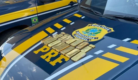 Motorista preso com 11,6 kg de ouro é solto pela Justiça Federal