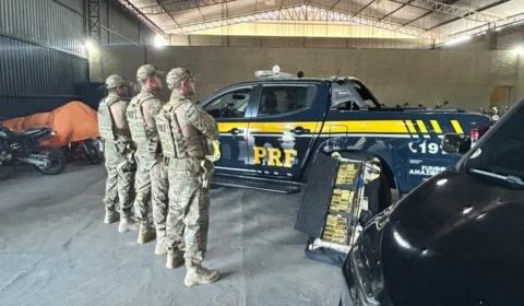 PRF apreende 48 barras de ouro avaliadas em R$ 25 milhões na região do Água Boa