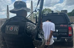 TOR prende homem com mandado em aberto no bairro Nova Cidade