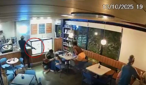 Primeiro suspeito do assalto a cafeteria é preso em Manaus; outros dois seguem foragidos
