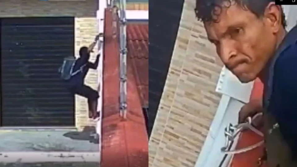 VÍDEO: homem invade casa e furta arma em Manaus; polícia procura suspeito