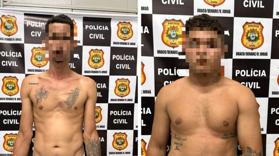 Dois suspeitos são presos por homicídio em ramal de Cruzeiro do Sul; vítima tinha histórico de abuso sexual