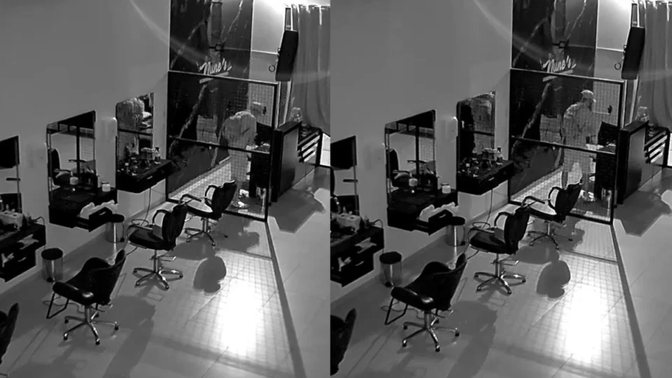 VÍDEO: Câmeras flagram furto em barbearia no bairro Mecejana