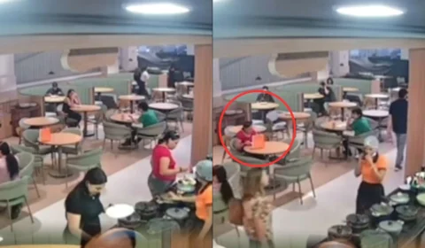 VÍDEO: mulher que viralizou após ser presa por calote volta a agir em shopping de Manaus; veja novo flagrante