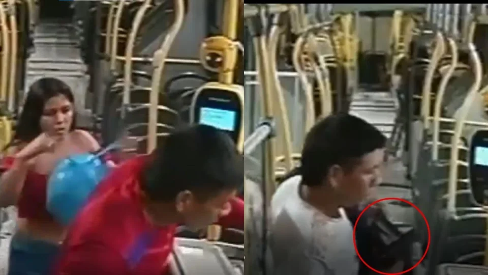 VÍDEO: casal é procurado após roubar passageiros e renda de ônibus da linha 560 em Manaus