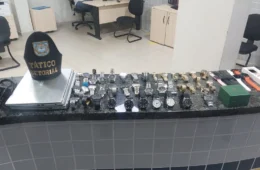 PMRR resgata produtos furtados escondidos em terreno baldio em Boa Vista