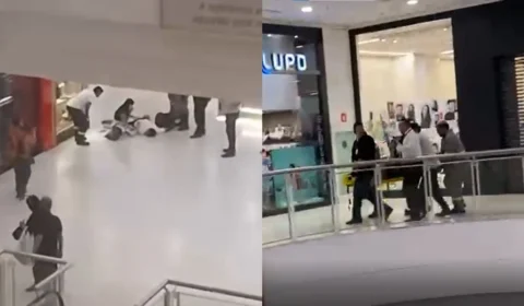 VÍDEO: homem morto em tiroteio no Shopping Ponta Negra havia ido buscar a esposa e o filho