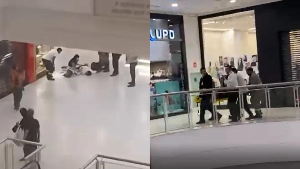 VÍDEO: homem morto em tiroteio no Shopping Ponta Negra havia ido buscar a esposa e o filho