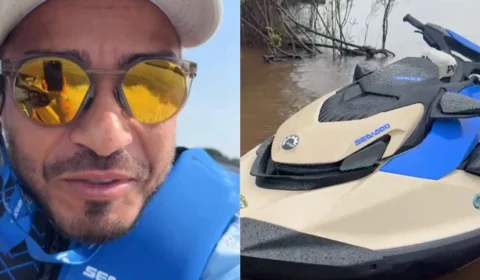 VÍDEO: bombeiros encontram corpo de turista que sumiu ao resgatar jet ski no Rio Negro; entenda caso