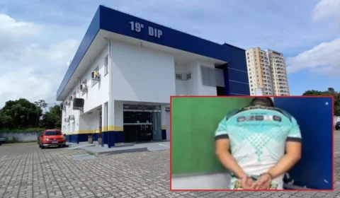Homem conhecido como ‘Urso’ é preso com fuzil e drogas em Manaus; suspeito admitiu ligação com facção