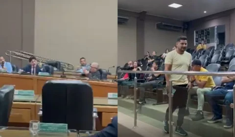 VÍDEO: vereador expulsa e ameaça algemar jornalista durante sessão na Câmara de Itacoatiara
