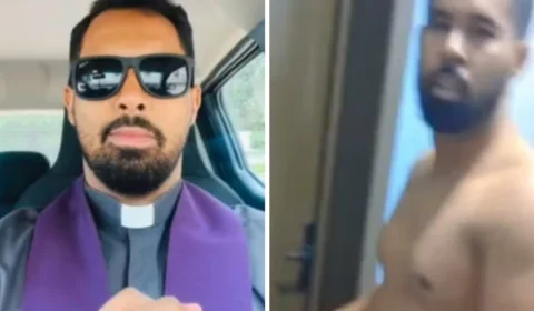 Vídeo mostra padre sendo flagrado com noiva de fiel dentro de casa paroquial; assista