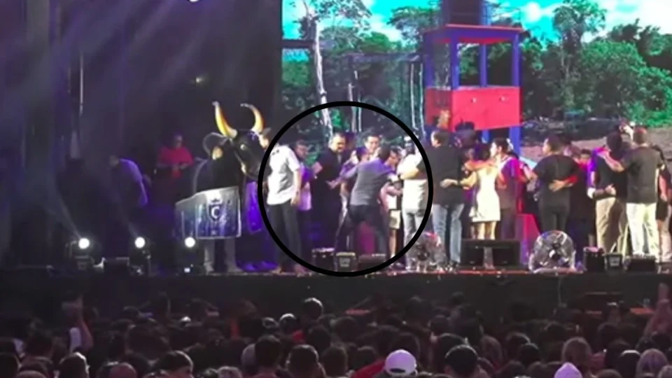 VÍDEO: Vereador e pré-candidato à presidência do Caprichoso brigam ‘ao vivo’ no aniversário de Parintins