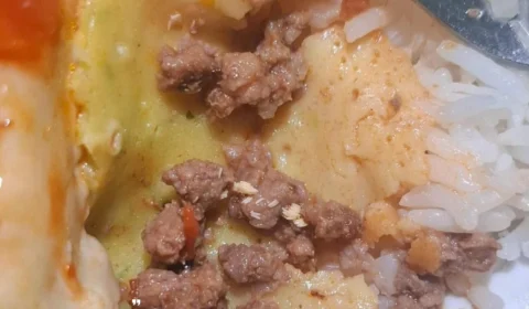 Larvas são encontradas em refeição servida no Hospital Heuro de Cacoal