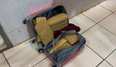 VÍDEO: PRF prende homem com 14 quilos de maconha skunk em Porto Velho