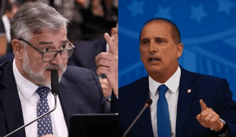 ‘Todo mundo erra’: deputado ironiza Onyx Lorenzoni com música do Grupo Revelação durante CPMI do INSS
