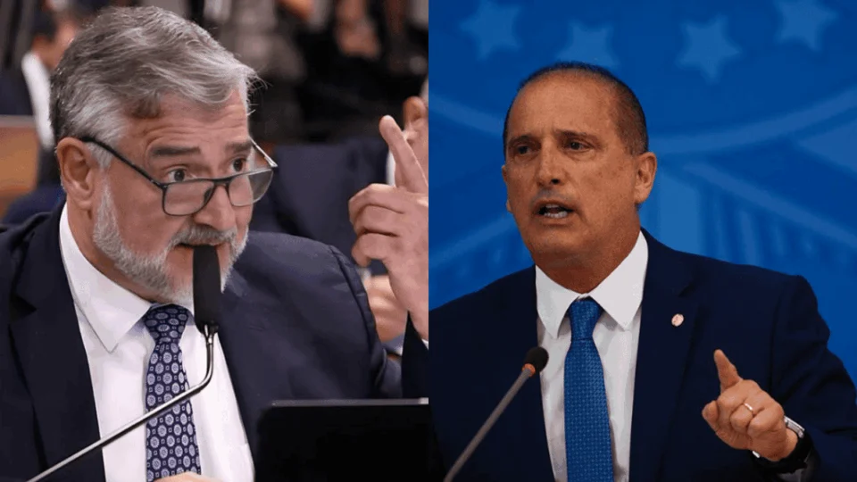 ‘Todo mundo erra’: deputado ironiza Onyx Lorenzoni com música do Grupo Revelação durante CPMI do INSS