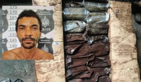 VÍDEO: Denarc apreende 101 quilos de skunk e prende homem em operação na zona Sul de Porto Velho