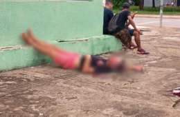 Homem é espancado após agredir esposa no bairro Embratel em Porto Velho
