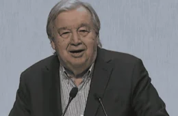 Com um sorriso, secretário-geral da ONU provoca Trump na COP30: ‘estamos esperando por você’