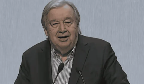 Com um sorriso, secretário-geral da ONU provoca Trump na COP30: ‘estamos esperando por você’