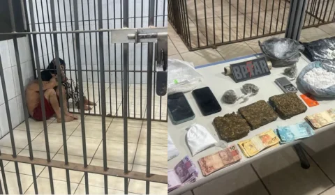 VÍDEO: Dupla é presa com 2,5 kg de drogas na zona Leste de Porto Velho