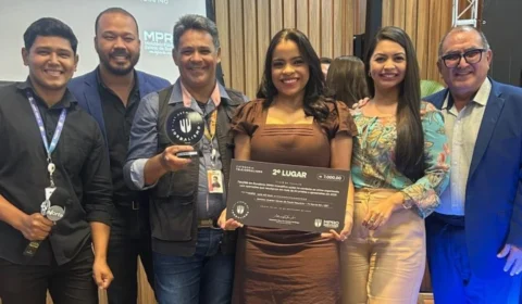 VÍDEO: Jemima Queren, jornalista da TV Norte Rondônia, conquista 2º lugar no Prêmio MPRO de Jornalismo