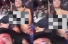 VÍDEO: Homem flagra mulher sem camisa durante show de Natanzinho Lima na Expoferr Show 2025