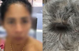 Idosa de 84 anos é atacada pela neta com tesoura e cabo de vassoura