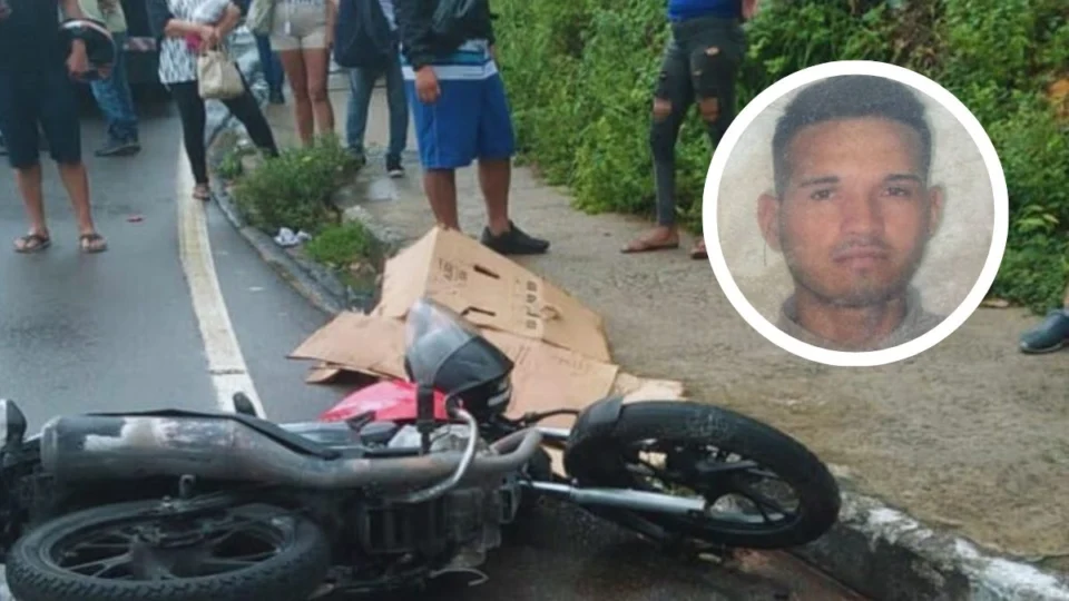 Motociclista de aplicativo morre em acidente com caminhão em Manaus