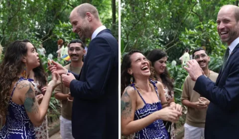 ‘Óleo da bota’? Juventude amazônida presenteia príncipe com ‘perfume’, mas nega boato sobre afrodisíaco