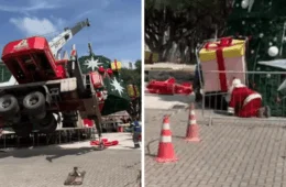 ‘Papai Noel’ é preso após tragédia na montagem da árvore de Natal em Manaus; saiba o porquê