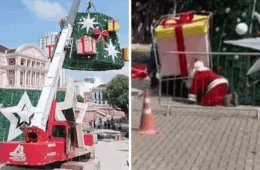 ‘Papai Noel’ preso após acidente com guindaste responderá em liberdade por morte em Manaus