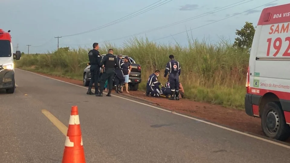 Acidente na RR-205 tira a vida de criança e deixa quatro feridos