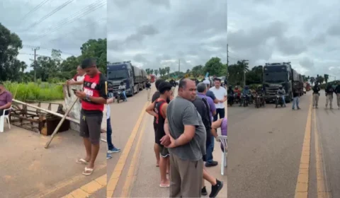 Moradores fecham BR-364 em protesto por melhorias em bairro de Rio Branco