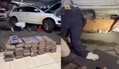 PRF apreende quase 93 kg de cocaína escondidos em fundo falso de veículo no Acre