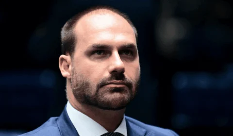 ‘Eduardo Bolsonaro tem o número de faltas suficientes para a cassação’, afirma Hugo Motta