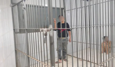 VÍDEO: Homem é preso por ameaçar e agredir a avó em Porto Velho