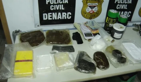 VÍDEO: Denarc apreende cinco quilos de drogas durante a Operação Fim de Ano em Porto Velho